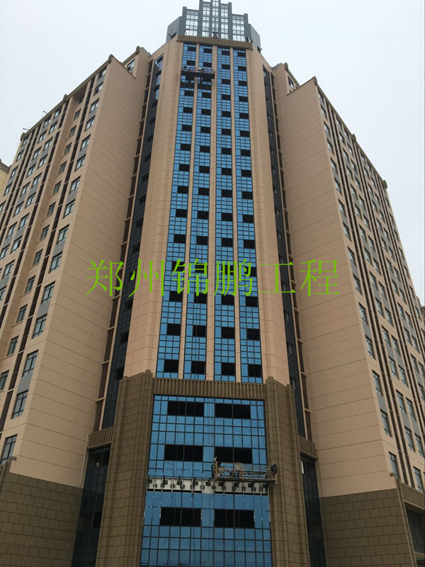新鄭幕墻外墻現(xiàn)場(chǎng)